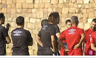 Puro fútbol: el rapapolvo del entrenador del Mallorca a sus pupilos en pleno entrenamiento