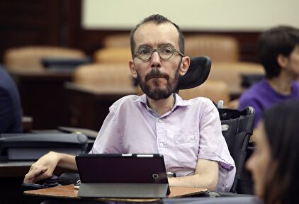 El portavoz de Unidas Podemos, Pablo Echenique. | EFE