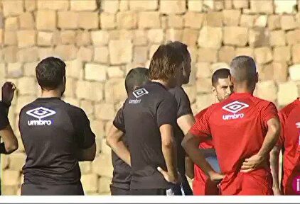 Puro fútbol: el rapapolvo del entrenador del Mallorca a sus pupilos en pleno entrenamiento