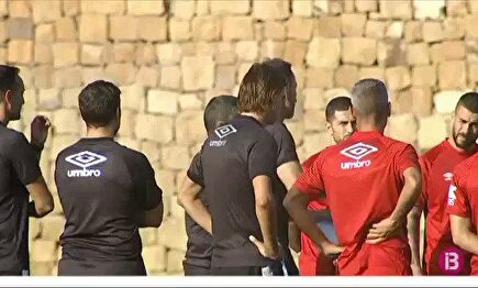 Puro fútbol: el rapapolvo del entrenador del Mallorca a sus pupilos en pleno entrenamiento
