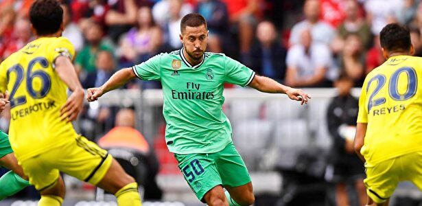 Así fue el golazo de Hazard para inaugurar su cuenta en el Real Madrid