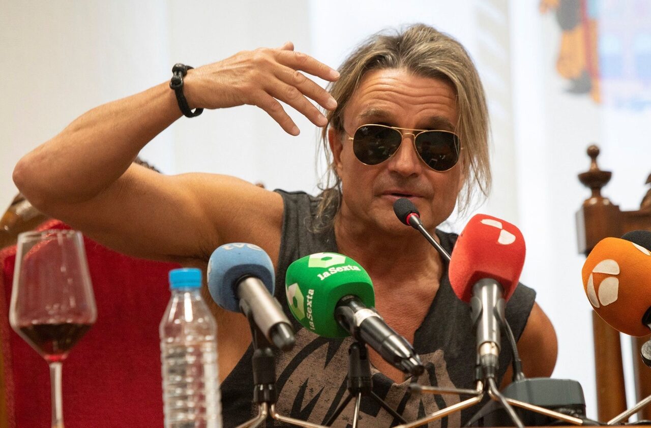 Nacho Cano, en rueda de prensa. |  EFE