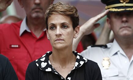 María Chivite en Berriozar |  EFE