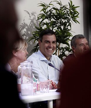 El presidente del Gobierno en funciones, Pedro Sánchez |  EFE