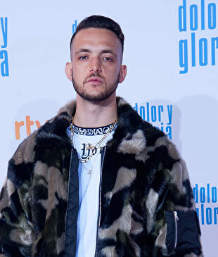 El cantante de trap C. Tangana en un estreno. |  Cordon Press