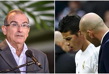 Humberto de la Calle en contra de Zinedine Zidane. |  Collage