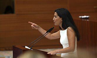 Rocío Monasterio en la Asamblea de Madrid. |  EFE