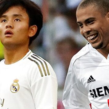 Ronaldo, presidente del Real Valladolid, pesca en el Bernabéu |  Montaje