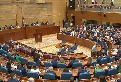 Pleno de la Asamblea de Madrid |  YouTube