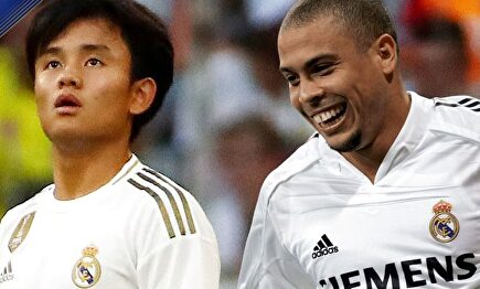 Ronaldo, presidente del Real Valladolid, pesca en el Bernabéu |  Montaje