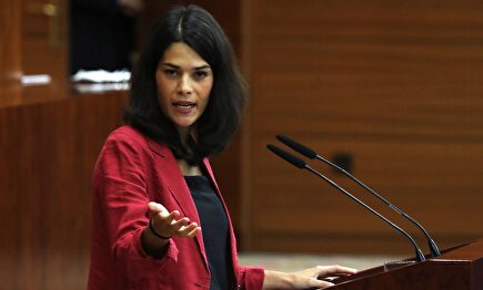 Isabel Serra en la Asamblea de Madrid | EFE