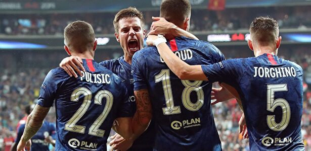 El error en la escritura del nombre de Jorginho. |  EFE