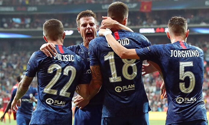 El error en la escritura del nombre de Jorginho. |  EFE