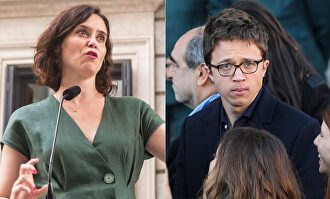 Isabel Ayuso e Íñigo Errejón. |  EFE