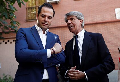 Aguado y Garrido, este jueves |  EFE