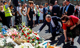 Homenje a las víctimas del atentado del 17-A en Barcelona |  EFE