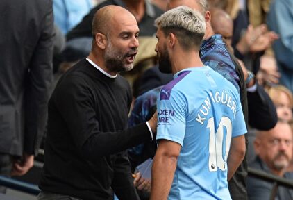 Tremenda bronca entre Pep Guardiola y el Kun Agüero en el pinchazo del City