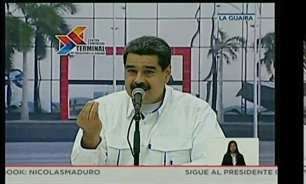 Maduro confirma contactos con EEUU