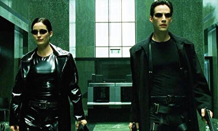 Carrie-Anne Moss y Keanu Reeves en 'Matrix' |  Youtube