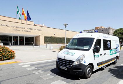 La mayor parte de los hospitalizados están en el Hospital Virgen del Rocío |  EFE