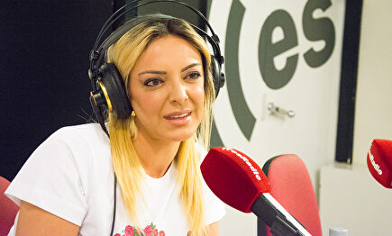 La cantante Merche en esRadio. |  LD