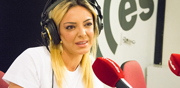 La cantante Merche en esRadio. |  LD