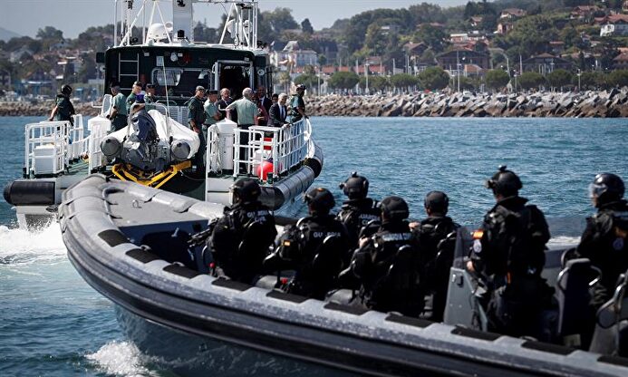 Dispositivo de seguridad por la cumbre del G-7 en el sur de Francia. |  EFE