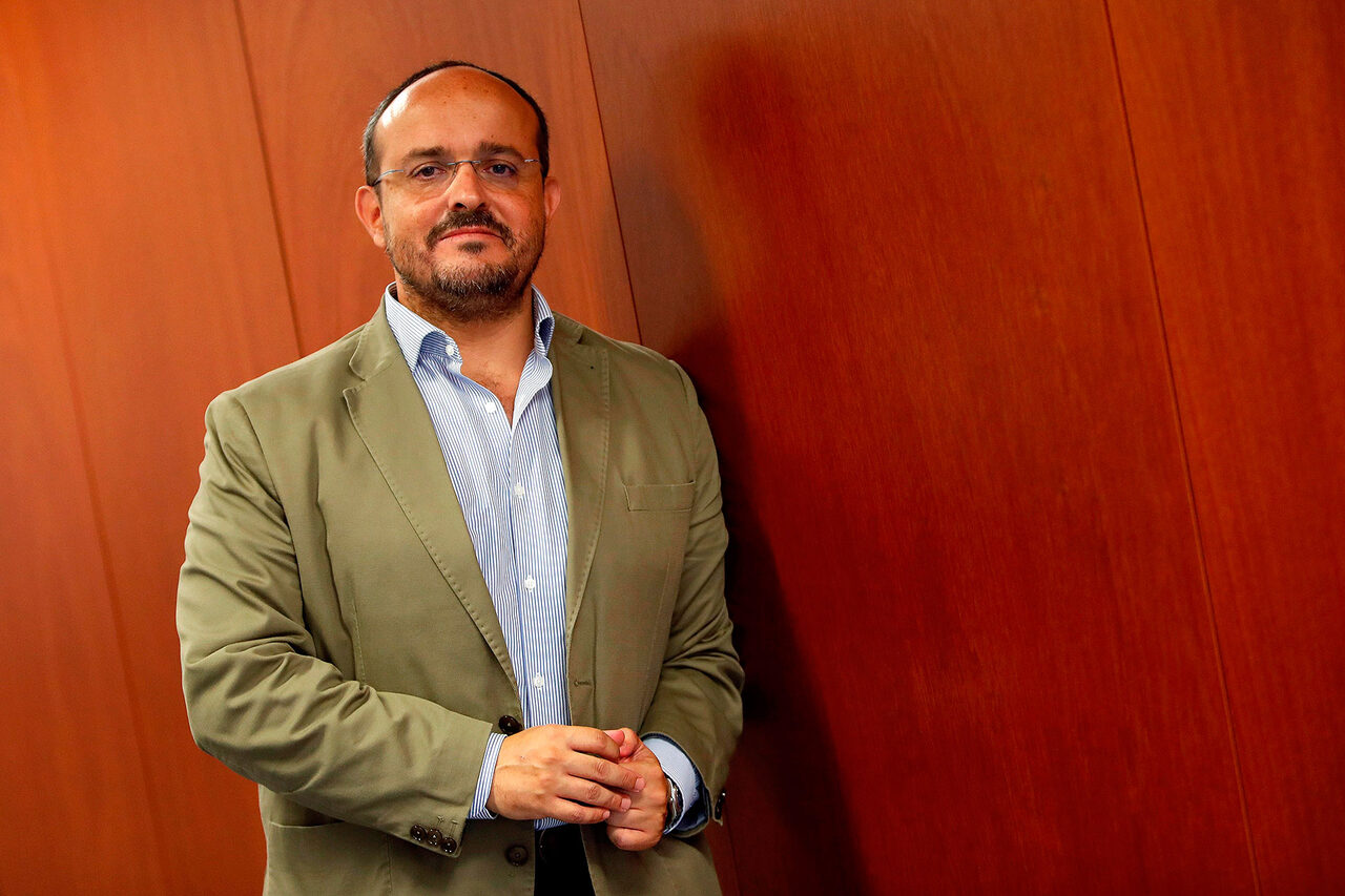 El líder del PP en Cataluña, Alejandro Fernández |  EFE