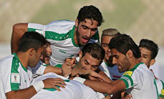 La selección de Irak durante la clasificación para el Mundial de Rusia |  Cordon Press