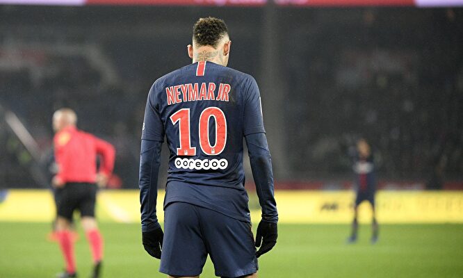 Neymar con el PSG. | Cordon Press