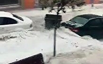 Impactante riada en Arganda del Rey