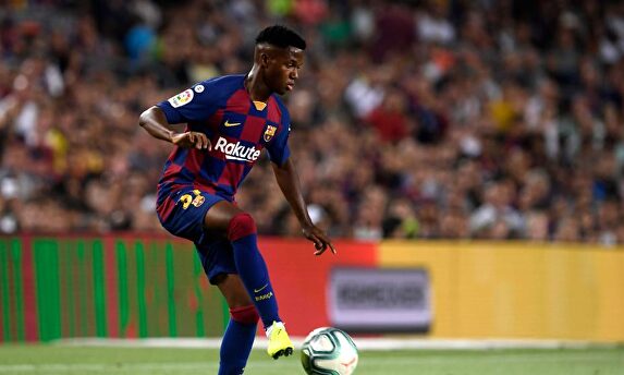 Ansu Fati, la nueva perla azulgrana. |  Agencias