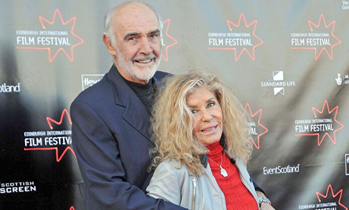 Connery y su esposa en 2009 |  Cordon Press