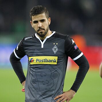 Álvaro Domínguez durante un partido con el Borussia Mönchengladbach. |  Cordon Press