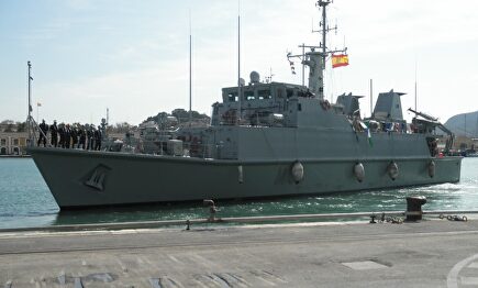 El cazaminas M34 Turia. |  Armada