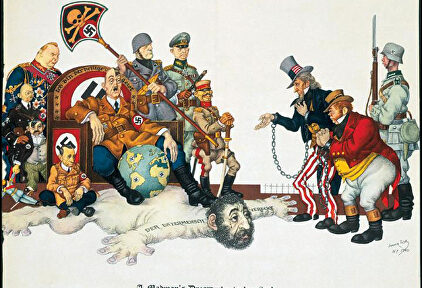 Caricatura de Arthur Szyk |  Archivo