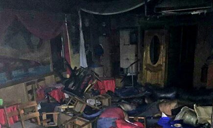 Imagen del local atacado. |  EFE