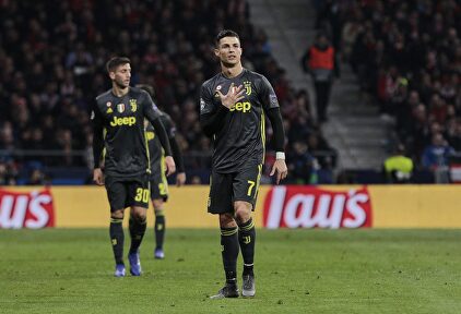 Cristiano Ronaldo durante la pasada temporada en el Metropolitano. |  Cordon Press
