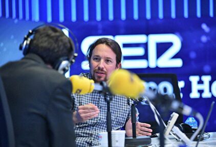 Iglesias vuelve enfrentándose en directo a la SER y enfadando a una periodista