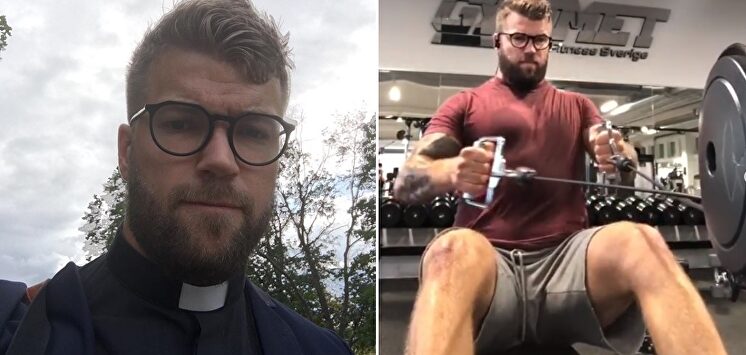 Oskar, el cura sueco que hace crossfit que arrasa en internet