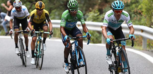 Pogacar exhibe su talento por todo lo alto y Quintana se viste de rojo