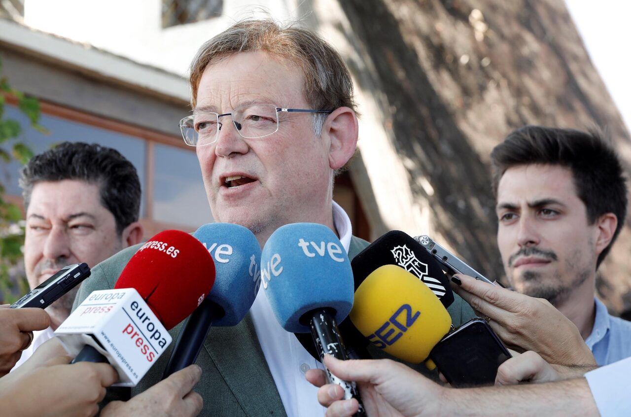 Chimo Puig, presidente de la Comunidad Valenciana |  EFE