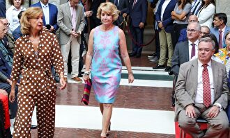 La expresidenta de la Comunidad de Madrid, Esperanza Aguirre, en un acto reciente |  Europa Press