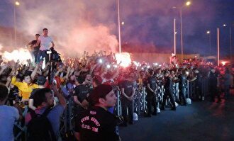 Locura en Estambul por el 'Tigre' Falcao