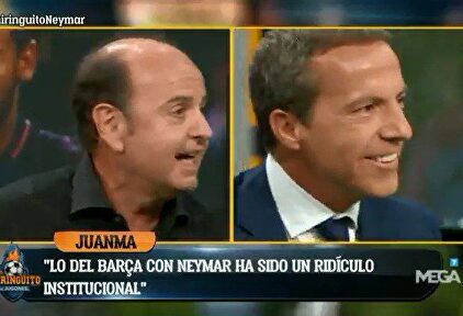 Juanma Rodríguez se ríe del "ridículo" del Barça con Neymar: "Han ofrecido hasta al Lobo Carrasco"