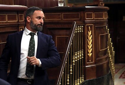 Santiago Abascal, en el Congreso de los Diputados | EFE