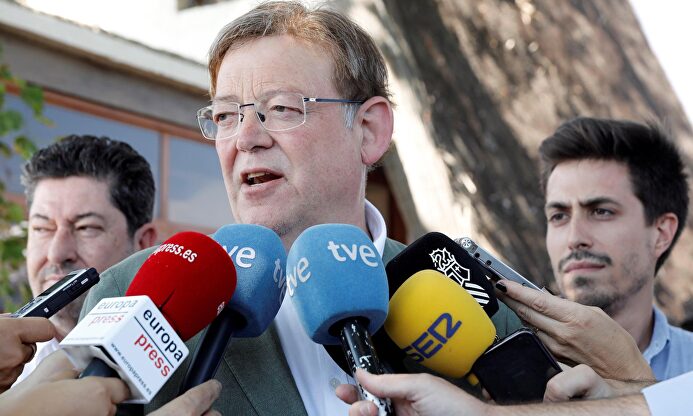 Chimo Puig, presidente de la Comunidad Valenciana |  EFE