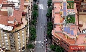 El helicóptero de la Vuelta descubre una plantación de marihuana en Igualada