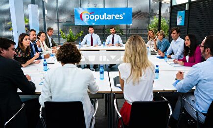 La nueva dirección del PP. |  David Mudarra