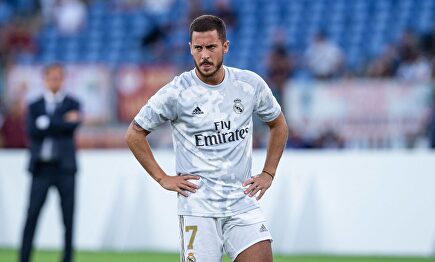 Hazard debuta en Champions con el Madrid |  Cordon Press